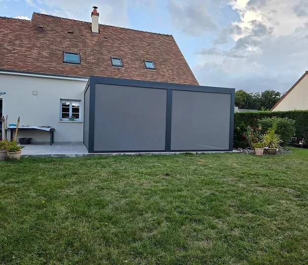 pergolas bioclimatique à Esvres près de Tours en Indre-et-Loire 37
